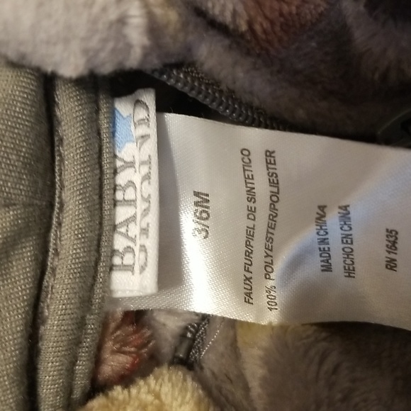 Baby Grand Fleece Footed PJs with Hood - Picture 4 of 4